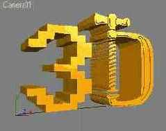 Создание тела экструзии с помощью модификатора Extrude
